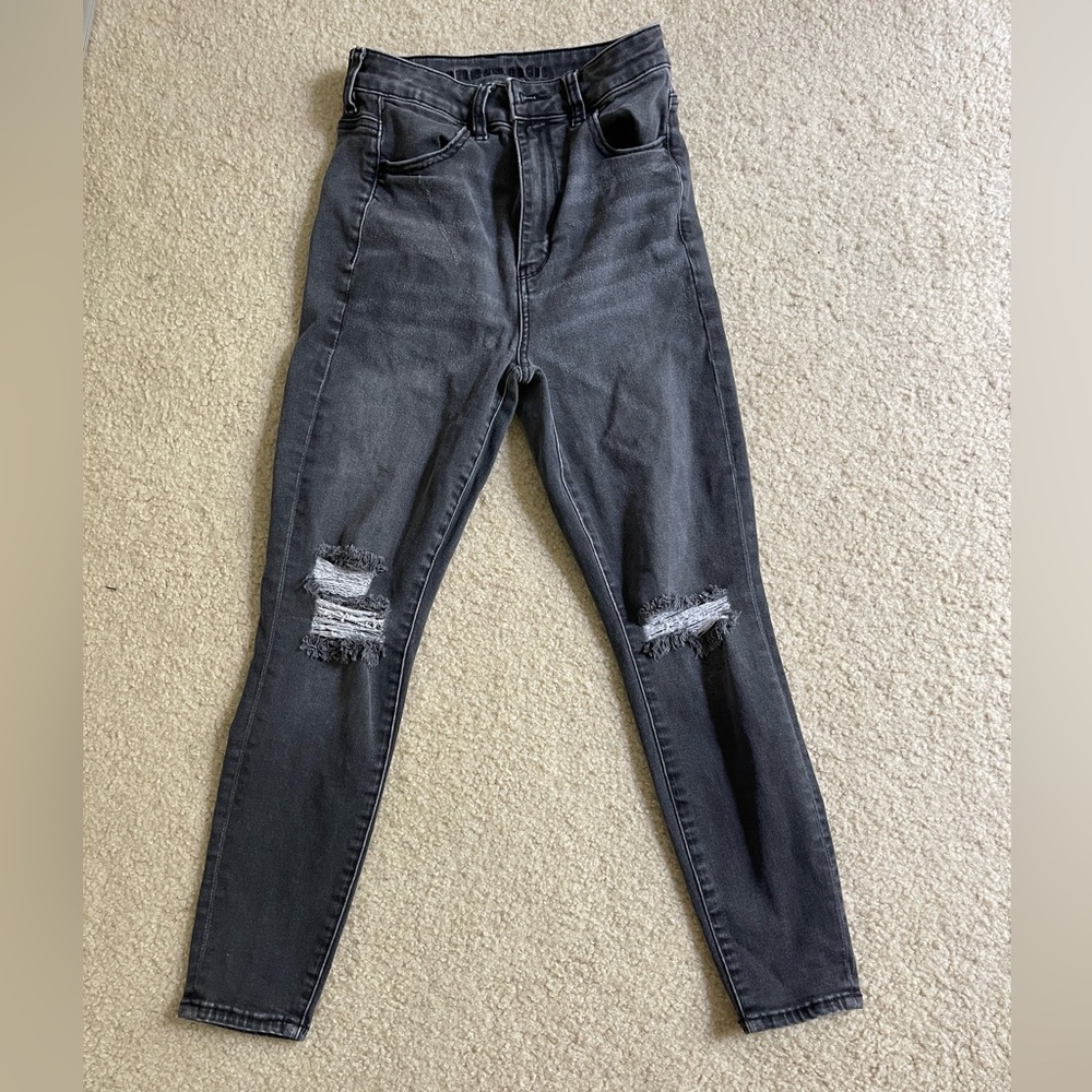 BLACK AMERICAN EAGLE STRETCHY JEANS